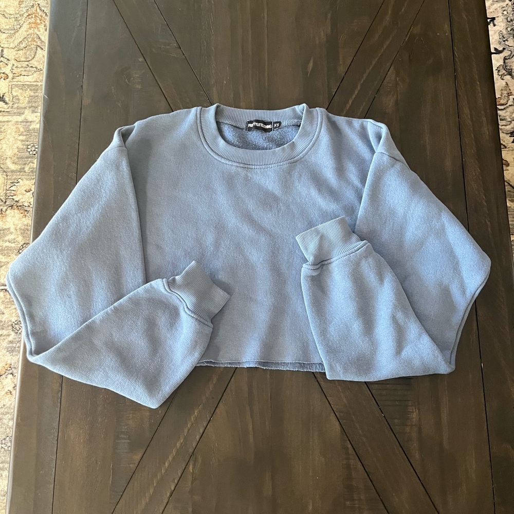 Cropped sweatshirt